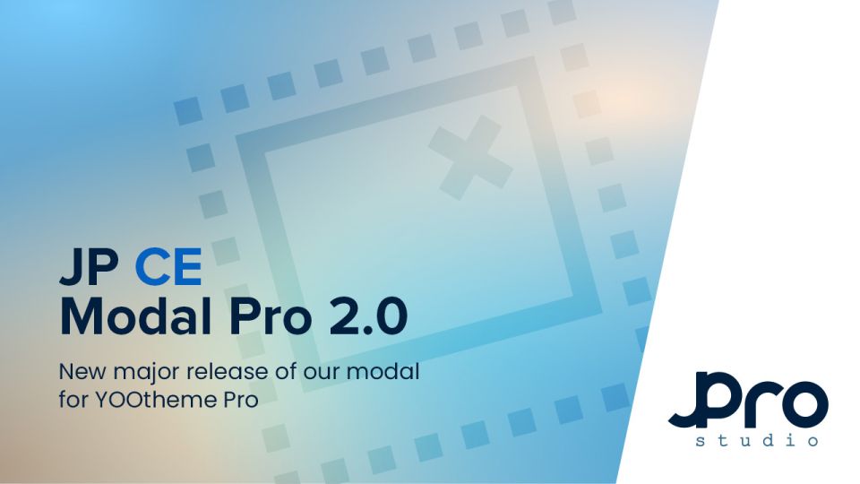 Create advanced modals in YOOtheme with JP CE Modal Pro 2.0!