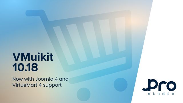 VMuikit 10.18 - Now supports VirtueMart 4 and Joomla® 4