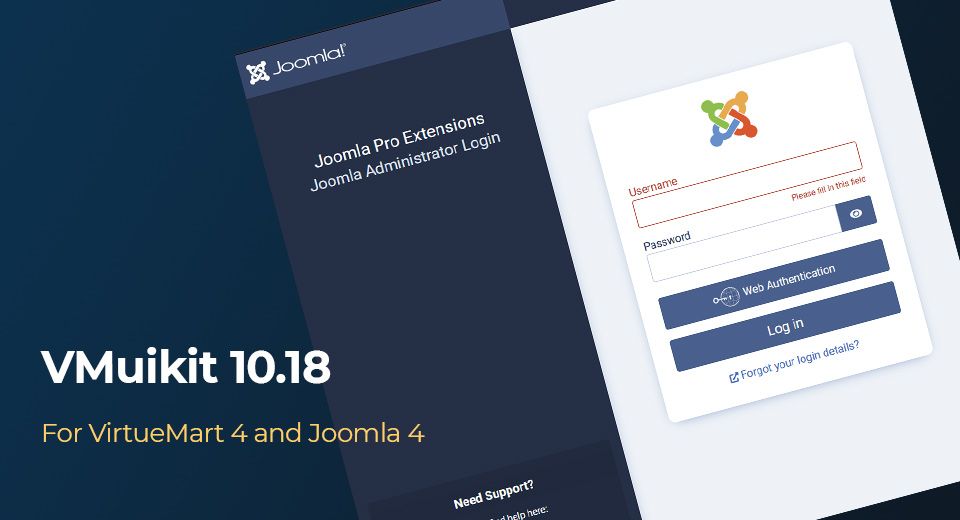 VMuikit 10.18 - Now supports VirtueMart 4 and Joomla® 4