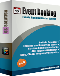 Event Booking by Joomdonation usage with YOOtheme Pro