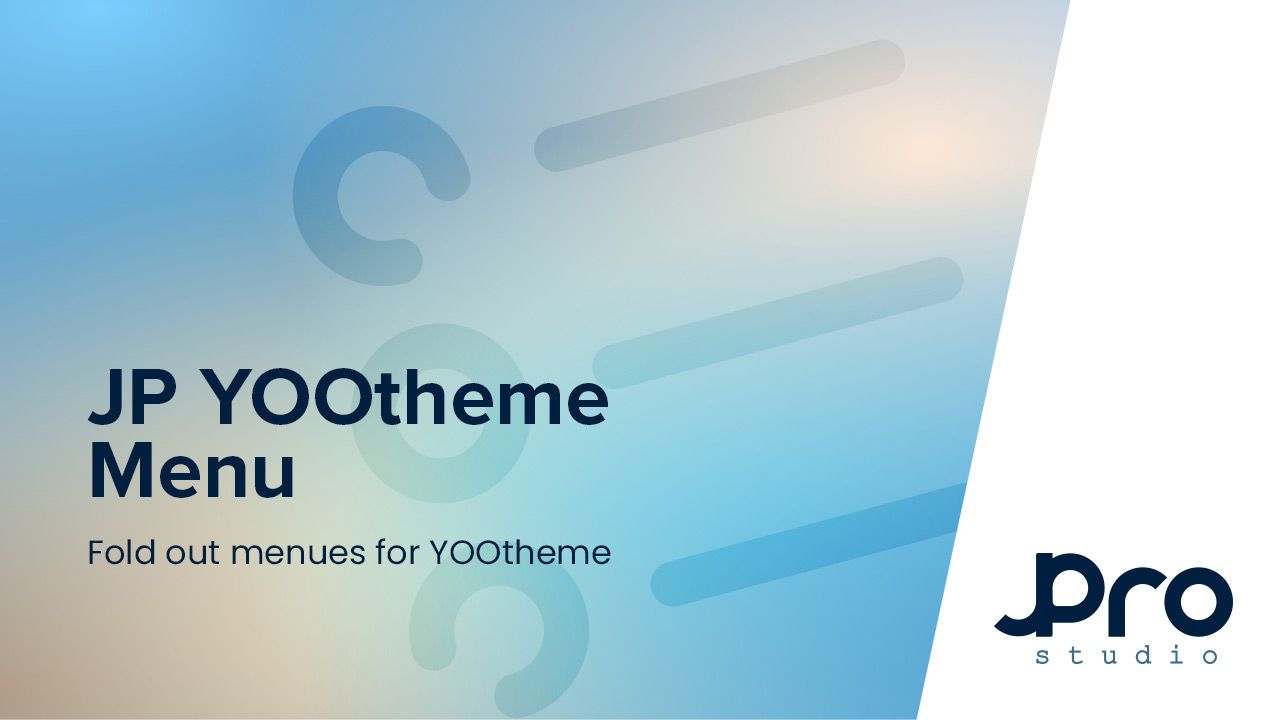 JP YOOtheme Menu now available for WordPress!