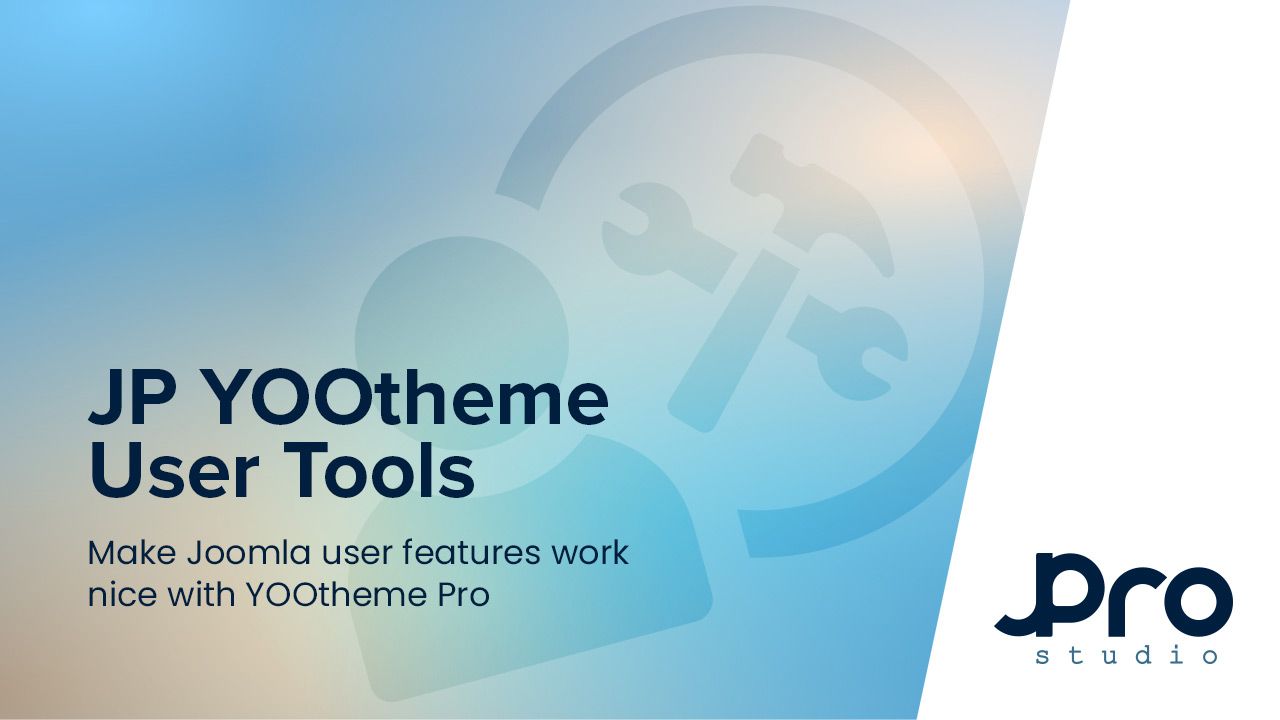 JP YOOtheme User Tools - UIkit overrides for Joomla!® user functions